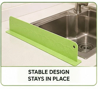 Kitchen Water Splash Guard Sink Splashback for Dish Washing